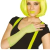 Visnet Handschoenen Neon Geel 26cm