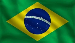 Vlag Brazilie 150cm