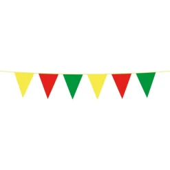 Vlaggenlijn Geel-Rood-Groen - 10 meter