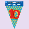 Vlaggenlijn 10 Jaar Gekleurd 10m