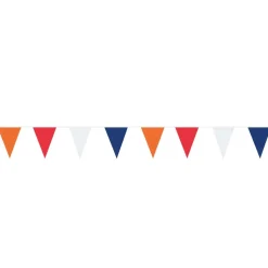 Vlaggenlijn Oranje-Rood-Wit-Blauw 10m