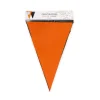 Vlaggenlijn Oranje/Zwart Groot 45cm