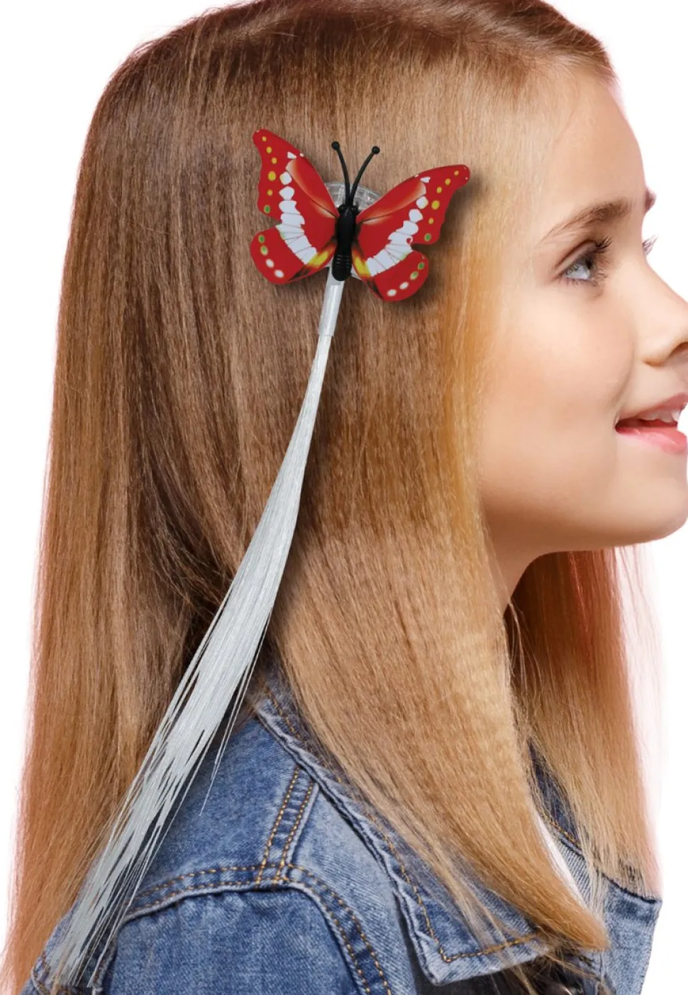 Vlinder Hair Extension Met Licht 33cm