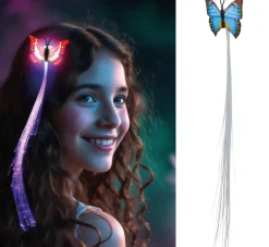Vlinder Hair Extension Met Licht 33cm