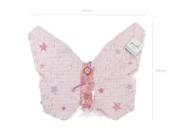 Vlinder Pinata Roze 58cm