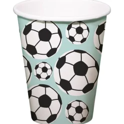 Voetbal Beker 250ml 8st