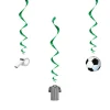 Voetbal Hangdecoratie 66cm 3st
