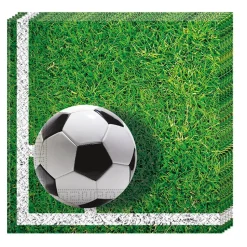 Voetbal Servetten Versiering 33cm 20st