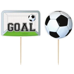 Voetbal Taarttoppers 6st