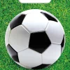 Voetbal Uitdeelzakjes Versiering 23cm 6st