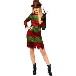 Volwassenen Kostuum Freddy Kruger Dames