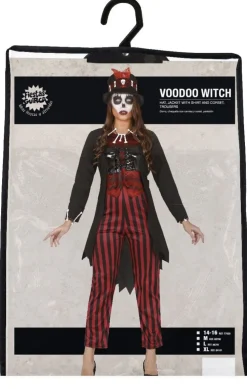 Voodoo Halloween Kostuum Dames