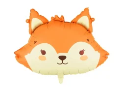 Vos Folie Ballon Oranje Leeg 57cm