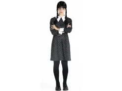 Wednesday Addams Kostuum Met Pruik Dames