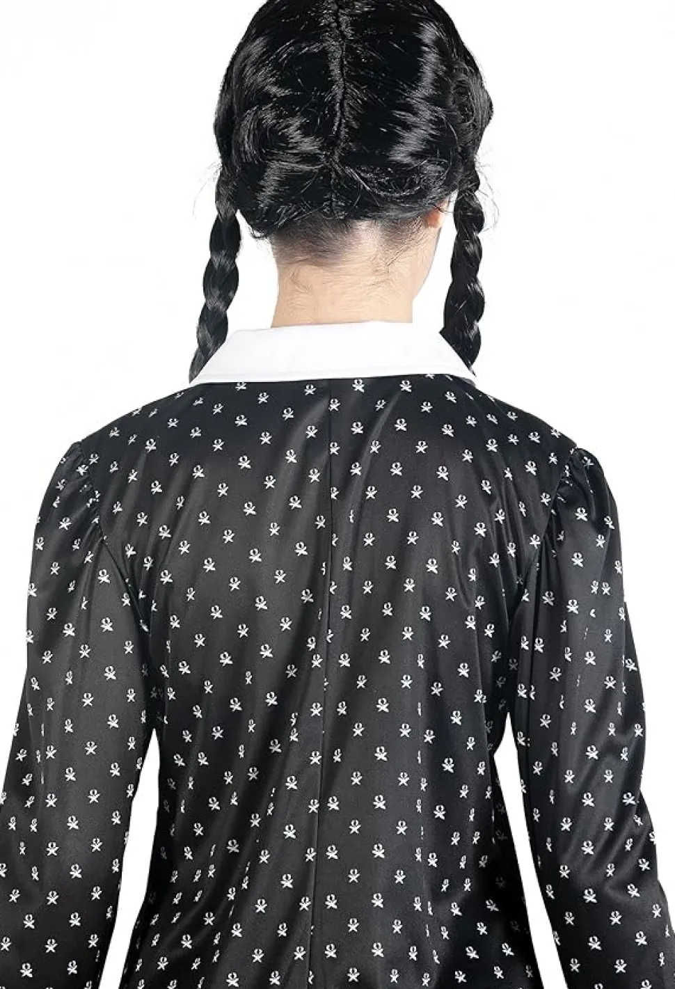Wednesday Addams Kostuum Met Pruik Dames