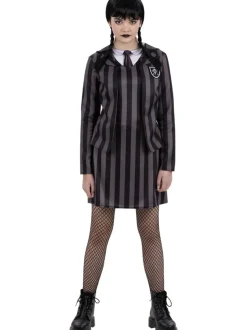 Wednesday Kostuum Zwart Meisje Gothic