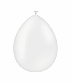 Witte Ballonnen 30cm 25st