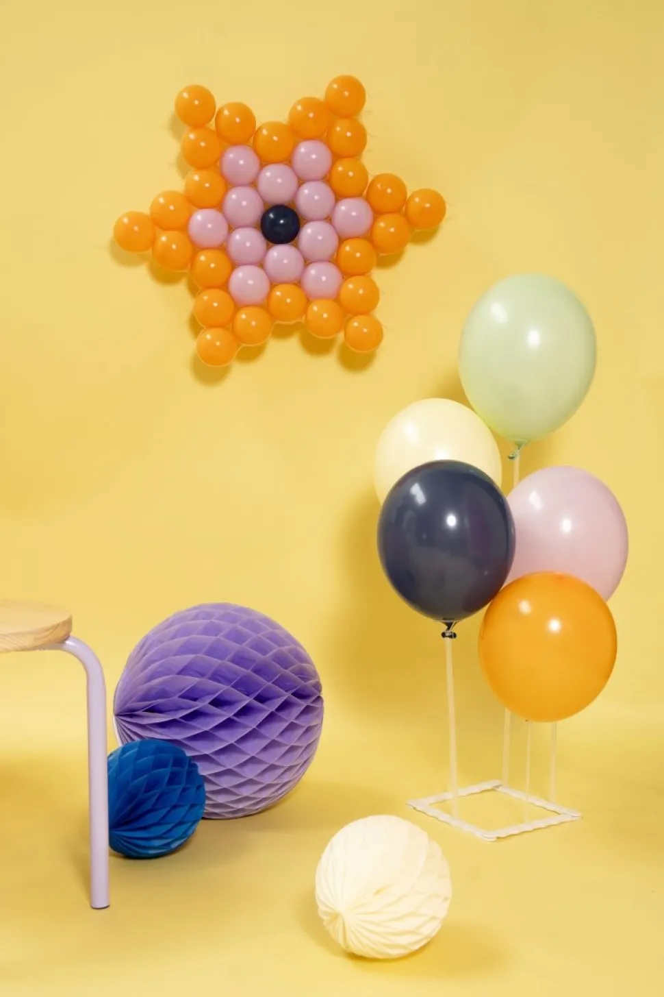 Witte Ballonnenstandaard