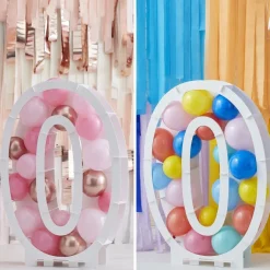 Witte Ballonnen Standaard 0 Jaar 81cm