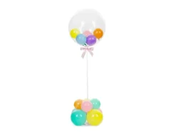 Witte Ballonnenstandaard Plastic 72cm