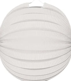 Witte Lampion Bol 23cm