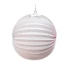 Witte Lampion Rond 20cm