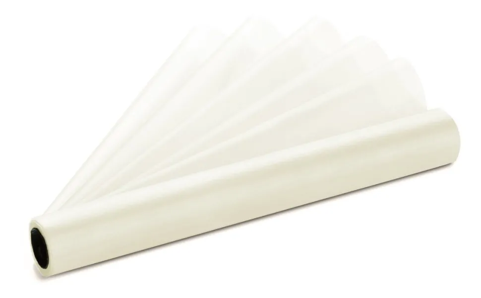 Witte Pastel Organza Stof 36cm 9m