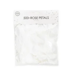 Witte Rozenblaadjes 53gr 500st