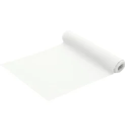 Witte Tafelloper Effen 5m