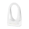 Witte Uitdeelbox Bloemenbak Best Wishes 38cm