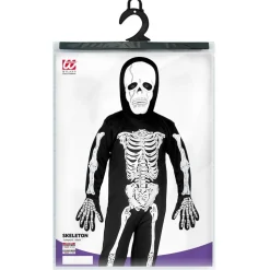 Wit Zwarte Kostuum Kind Skelet