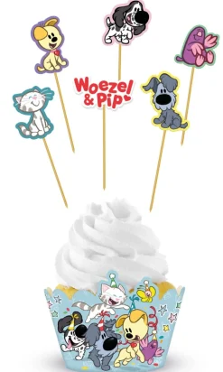 Woezel En Pip Cupcake Toppers 6st