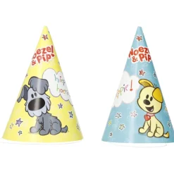 Woezel En Pip Feesthoedjes 15,5cm 6st