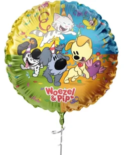 Woezel En Pip Folie Ballon Leeg 45cm