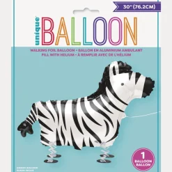Zebra Airwalker met Lint