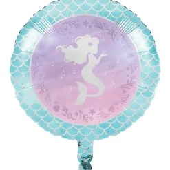 Zeemeermin Helium Ballon Leeg 45cm
