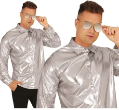 Zilveren Blouse Heren