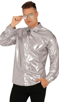 Zilveren Blouse Heren