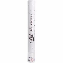 Zilveren Confetti Kanon Folie 40cm