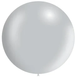 Zilveren Reuze Ballon XL Metallic 91cm