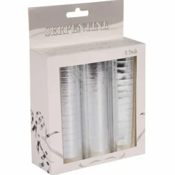 Zilveren Serpentine Metallic 3st