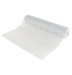 Zilveren Tafelloper Glitter 5m