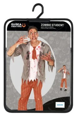 Zombie Kostuum Heren School Uniform