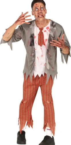 Zombie Kostuum Heren School Uniform