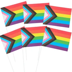 Zwaaivlag Pride 14cm