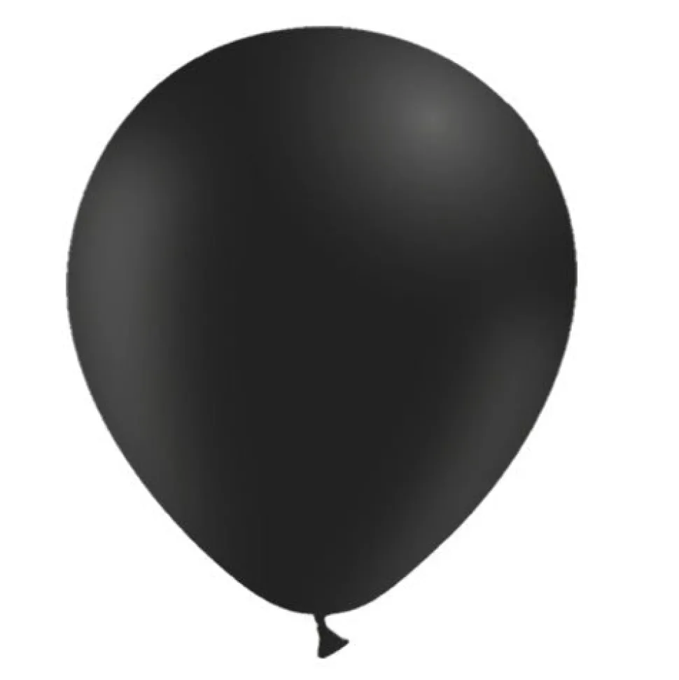 Zwarte Ballonnen 30cm 50st