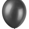 Zwarte Ballonnen Ink Glans 30cm 10st
