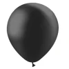 Zwarte Ballonnen Metallic 30cm 10st
