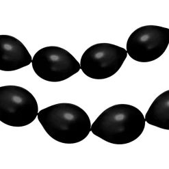 Zwarte Ballonnenslinger Midnight Black 3m 8st