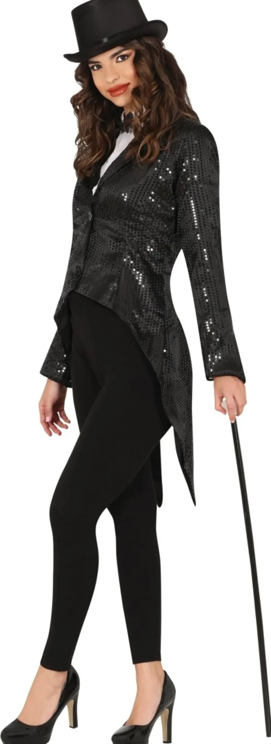 Zwarte Blazer Dames Pailletten